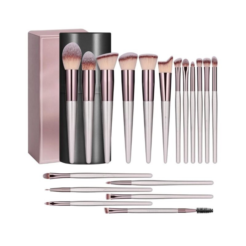 Set de pinceaux de maquillage 18 pièces